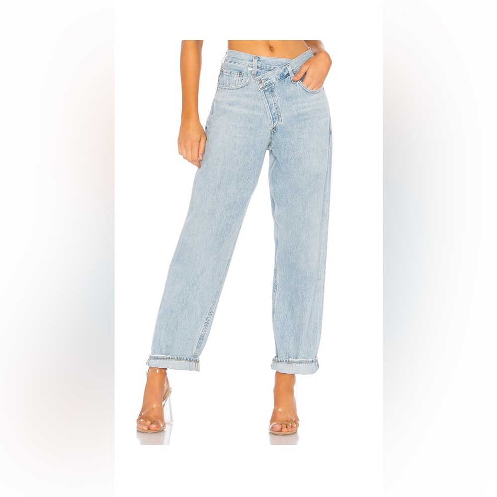Agolde Criss Cross Upsized Jeans